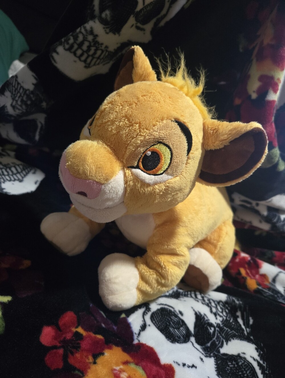 Disney Lion King Cub Stuffed Toy - Cute Kids Plush